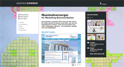 Desktop Screenshot of amedick-sommer.de